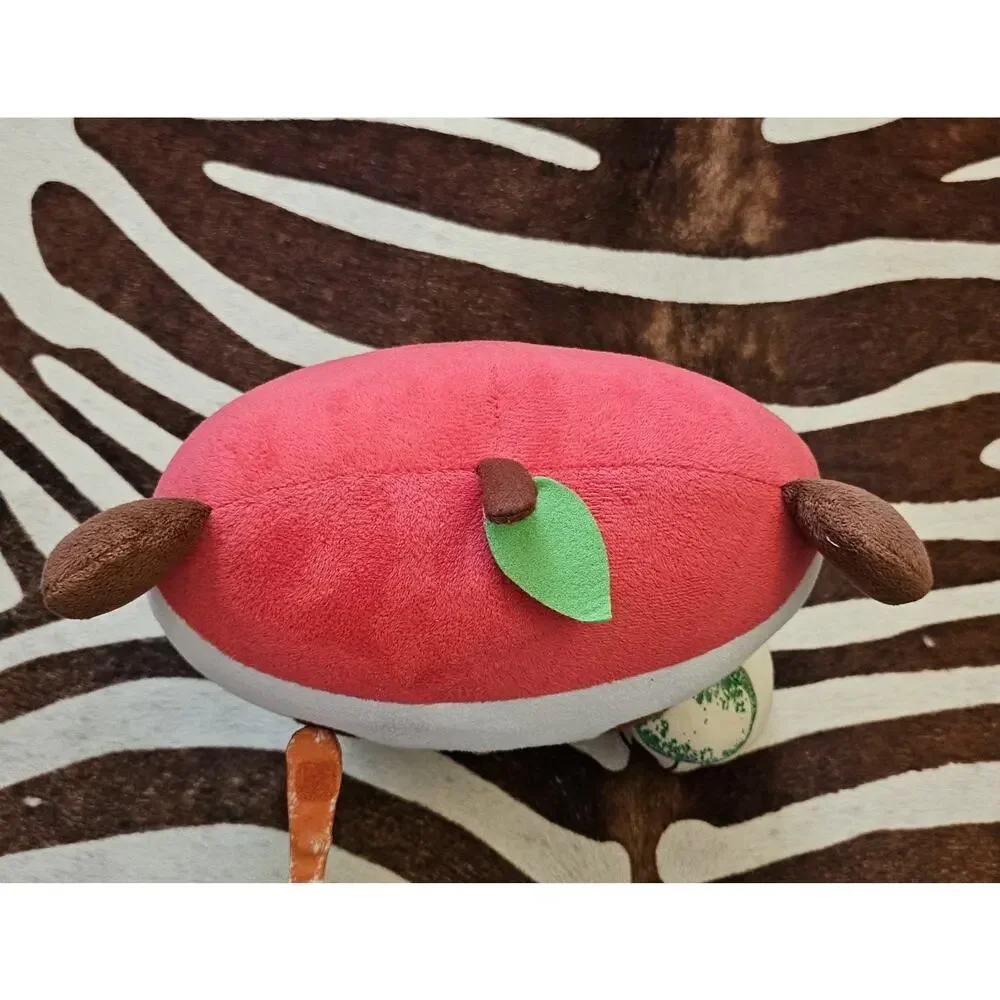 Vintage 2007 Sanrio Pandapple Panda Bear With Apple Jar & Spoon Plush - Picture 4 of 7